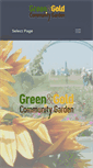 Mobile Screenshot of greengoldgarden.com